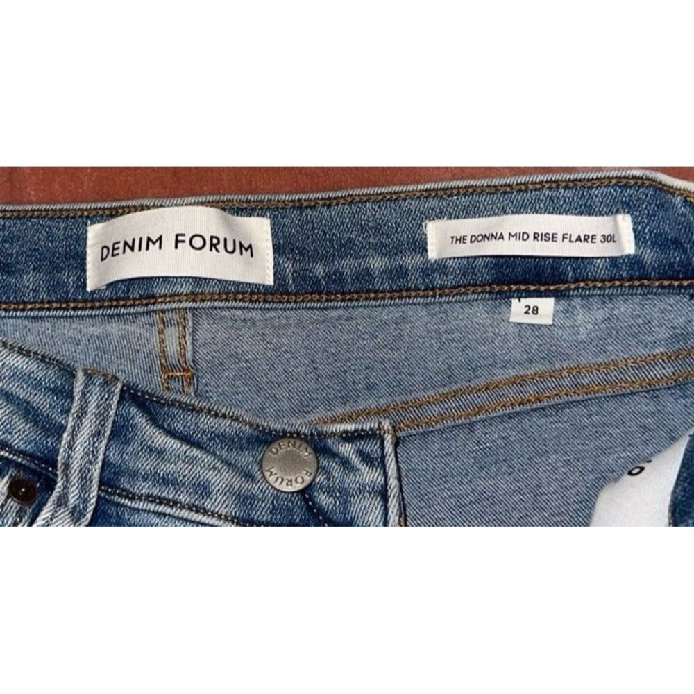 Denim Forum Flare Jeans - Picture 2 of 4